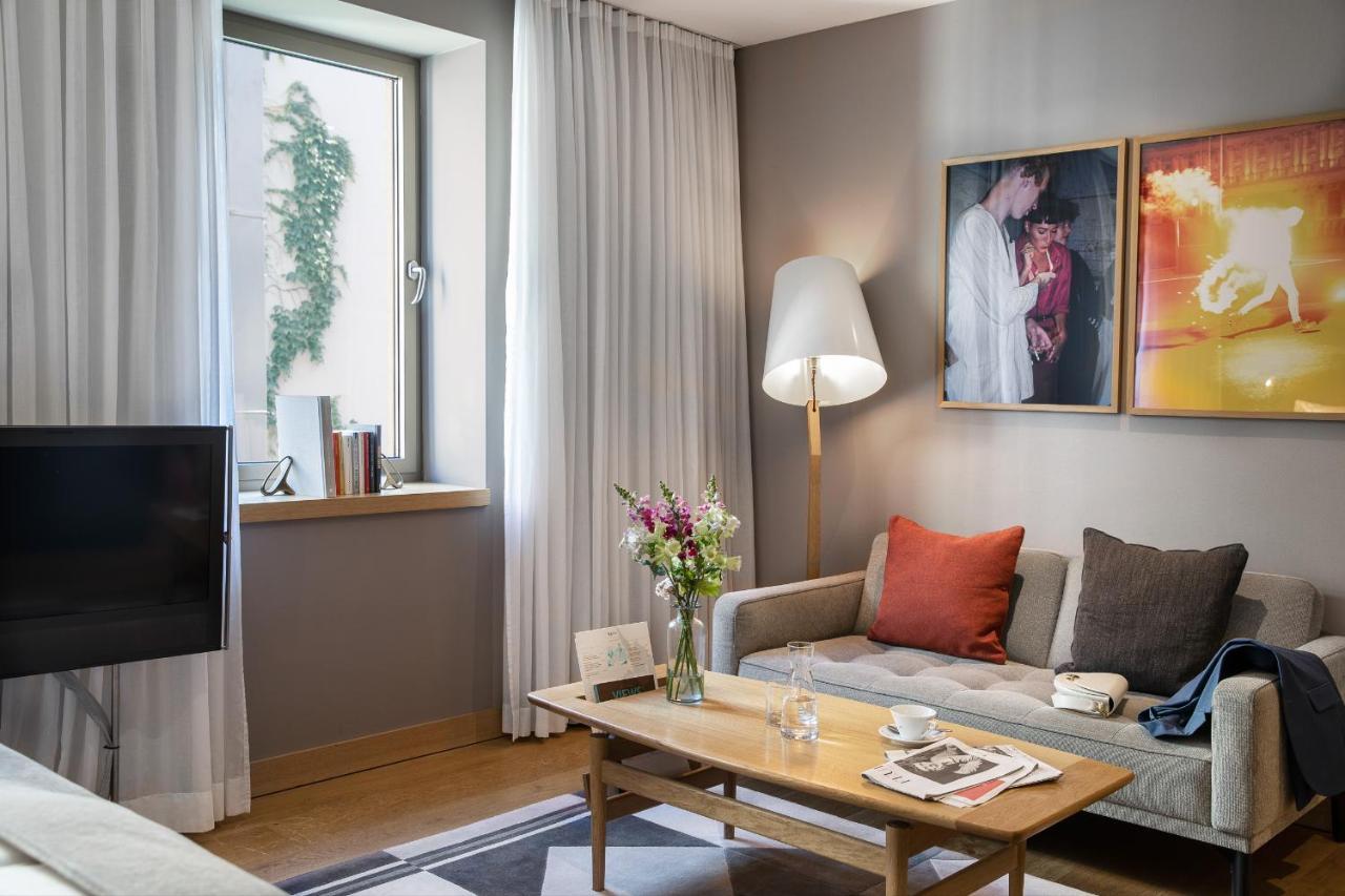 The Guesthouse Vienna Luaran gambar A living room at the hotel