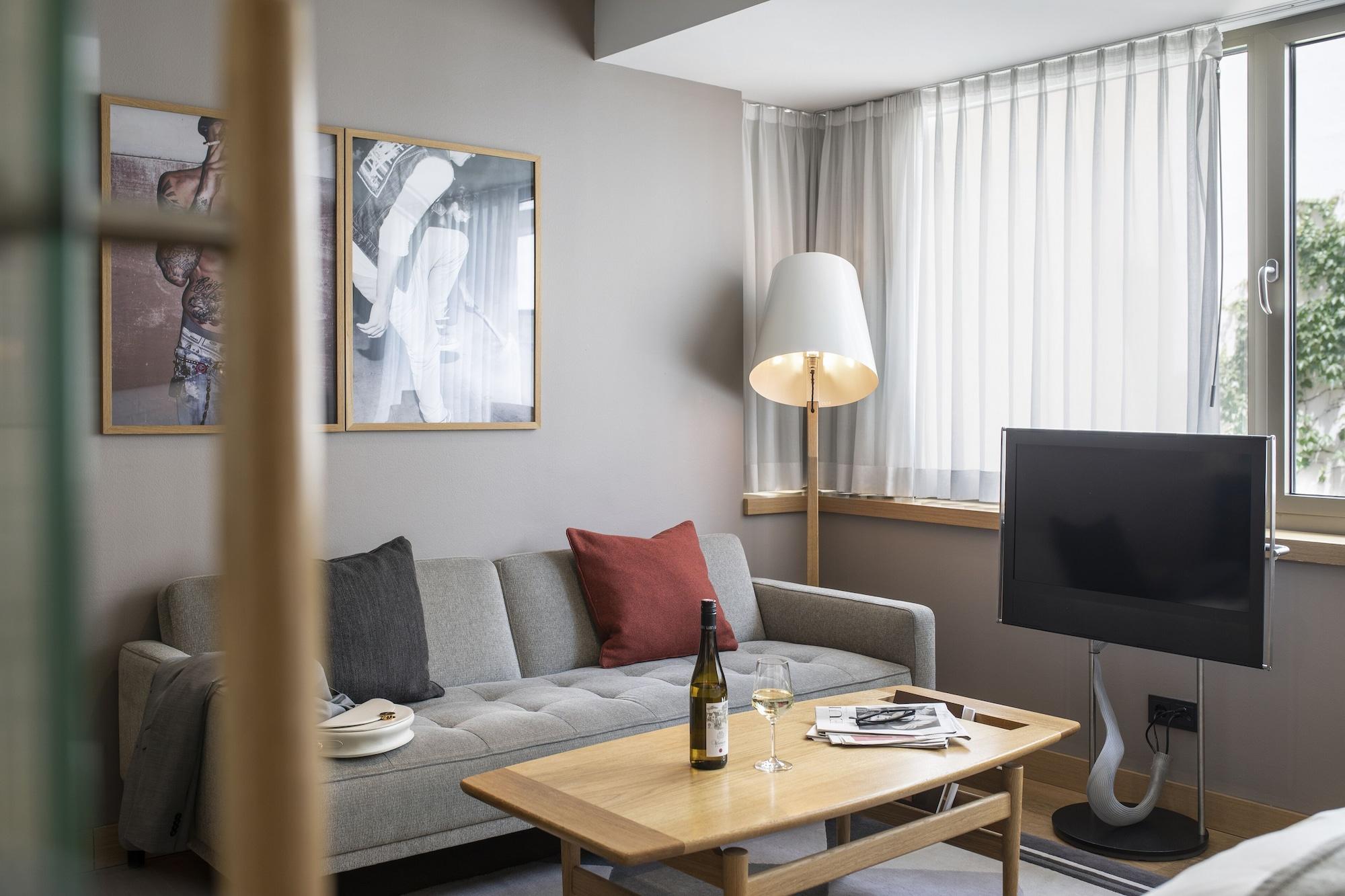 The Guesthouse Vienna Luaran gambar A living room at the hotel