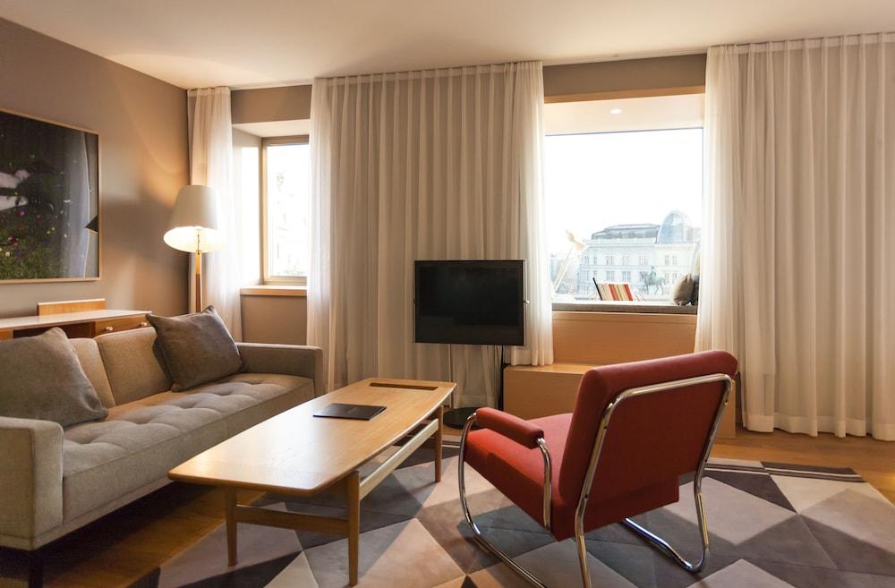 The Guesthouse Vienna Luaran gambar A living room at the Hotel
