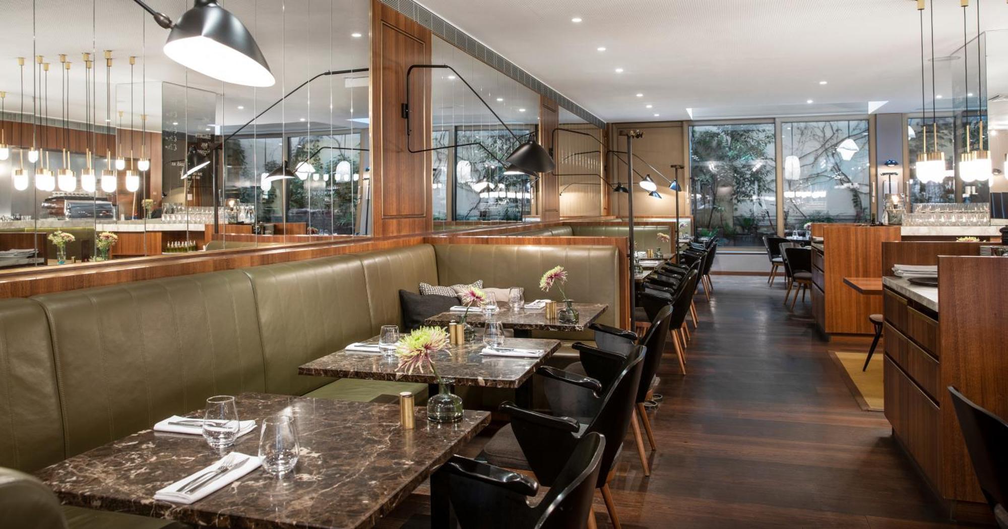 The Guesthouse Vienna Luaran gambar Interior of the restaurant