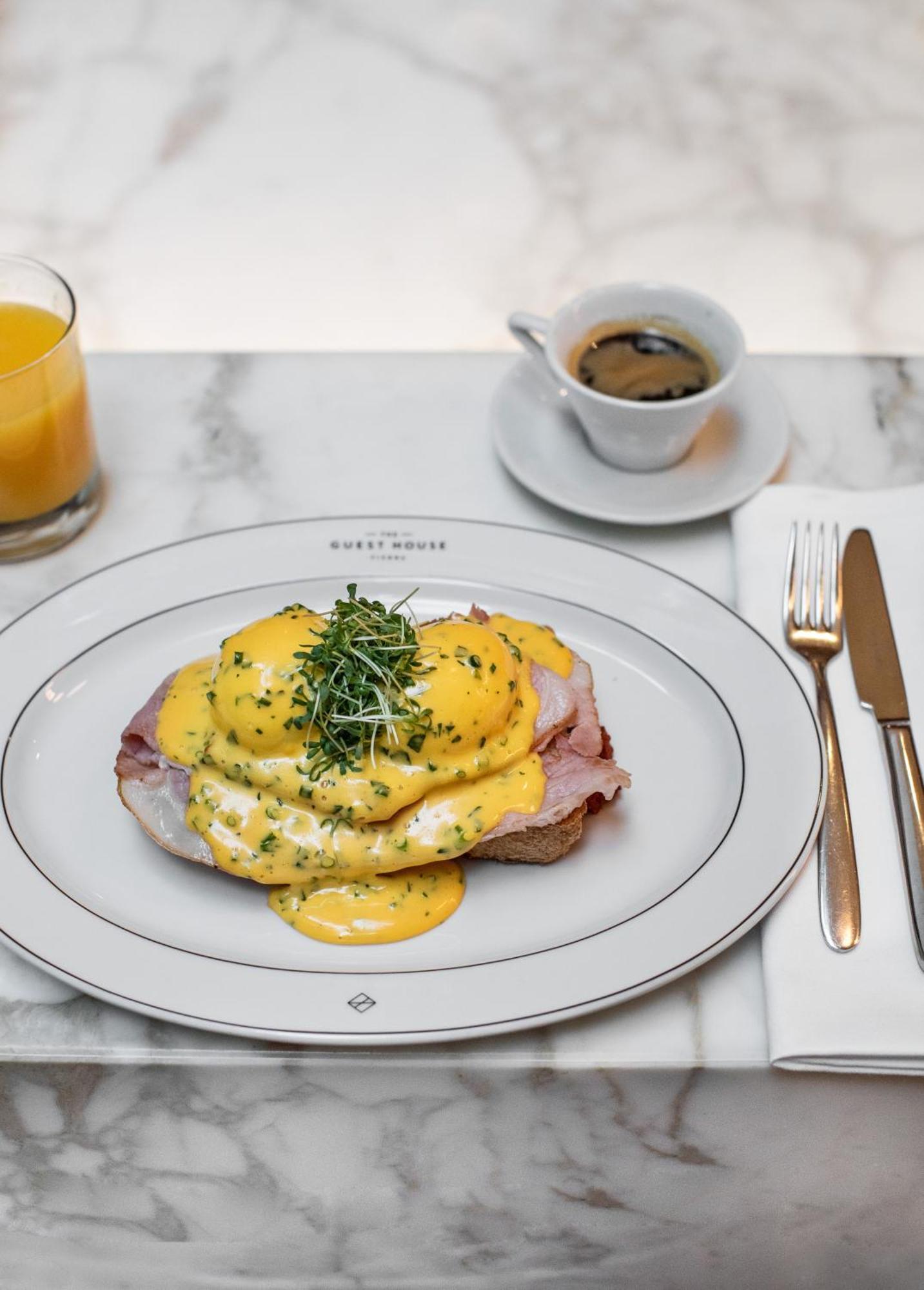 The Guesthouse Vienna Luaran gambar Eggs Royale